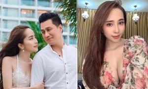 Quỳnh Nga diện váy bung cúc khoe vòng một căng đầy khiến Việt Anh 'phải nhìn một phút cho kĩ'