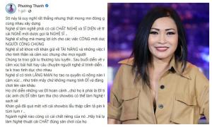 Phương Thanh gây sốc khi gọi nhiều người là 'đĩ tiền' khiến showbiz biến thành 'show chậu rẻ tiền'